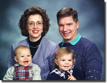 Mom with family